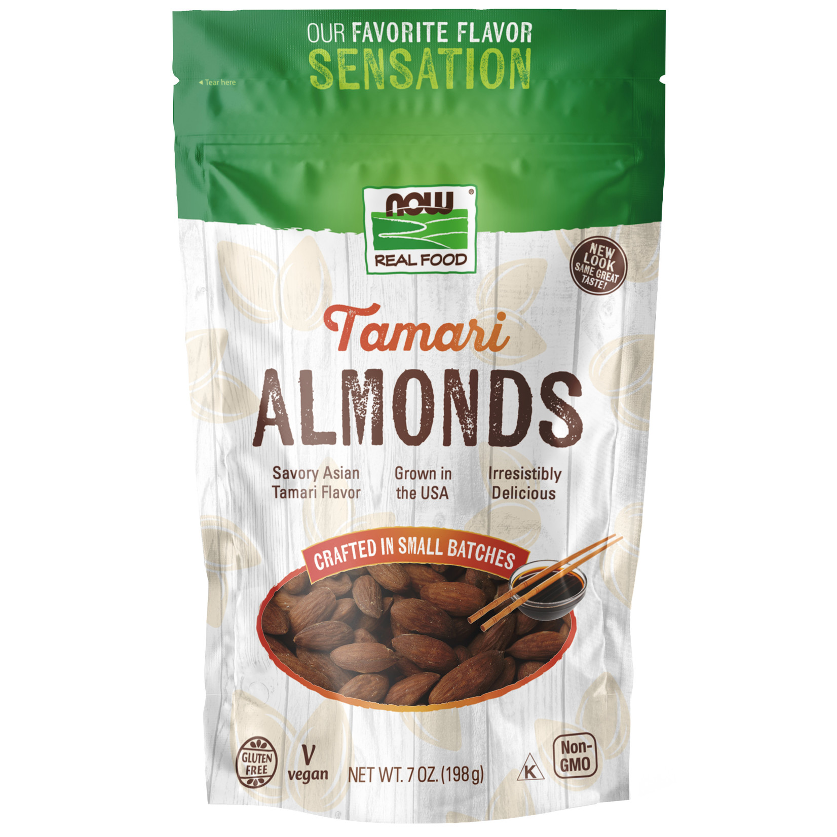 Now Now - Tamari Almonds - 7 oz