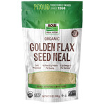 Now Golden Flax Meal Organic - 12 oz