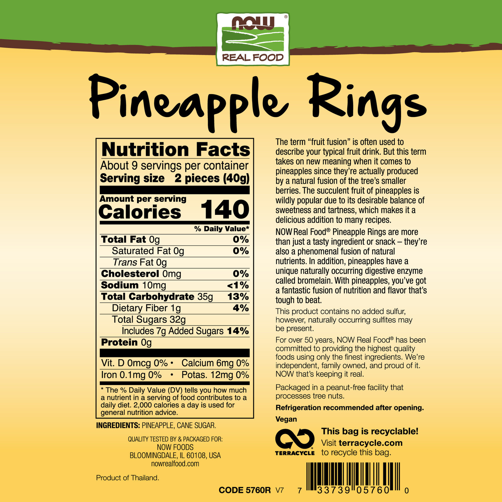 Now Now - Pineapple Rings - 12 oz