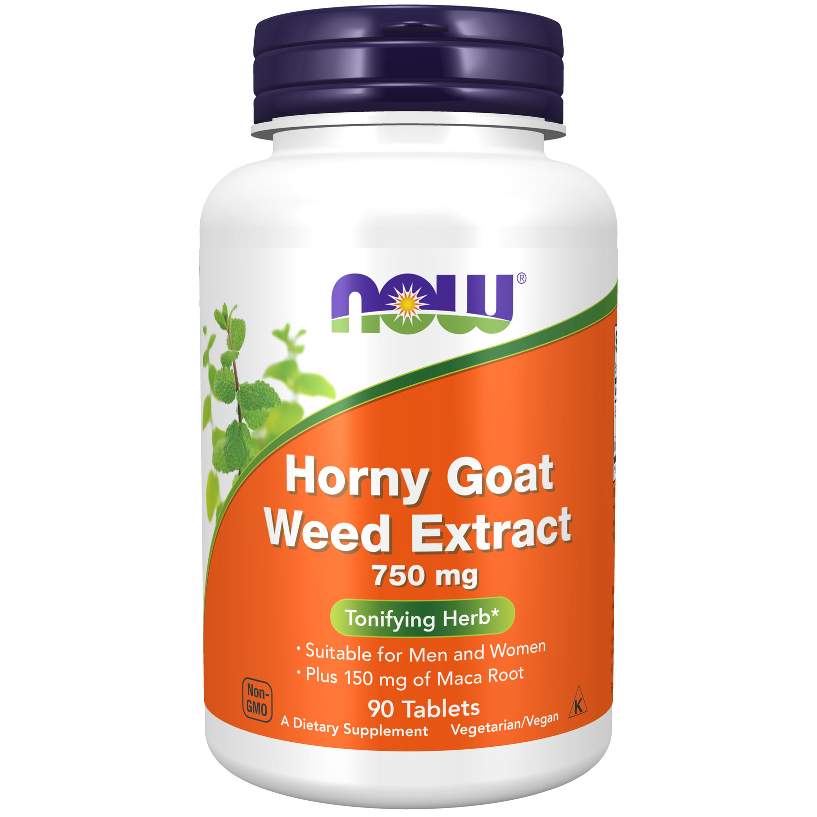 Now Now - Horny Goat Weed 750mg - 90 Tablets