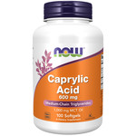 Now Caprylic Acid 600mg - 100 Softgels