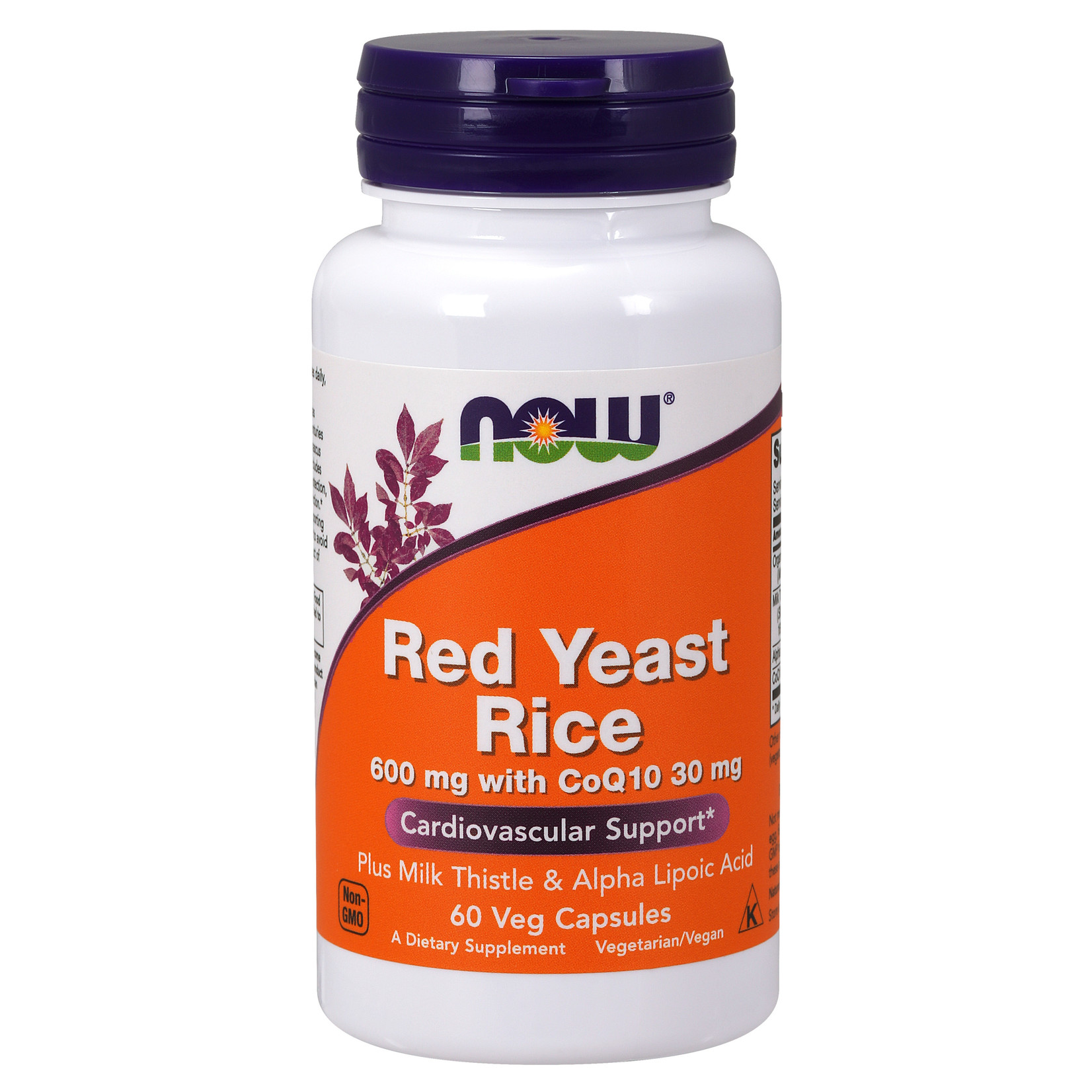 Now Now - Red Yeast Rice & Coq10 - 60 Veg Capsules