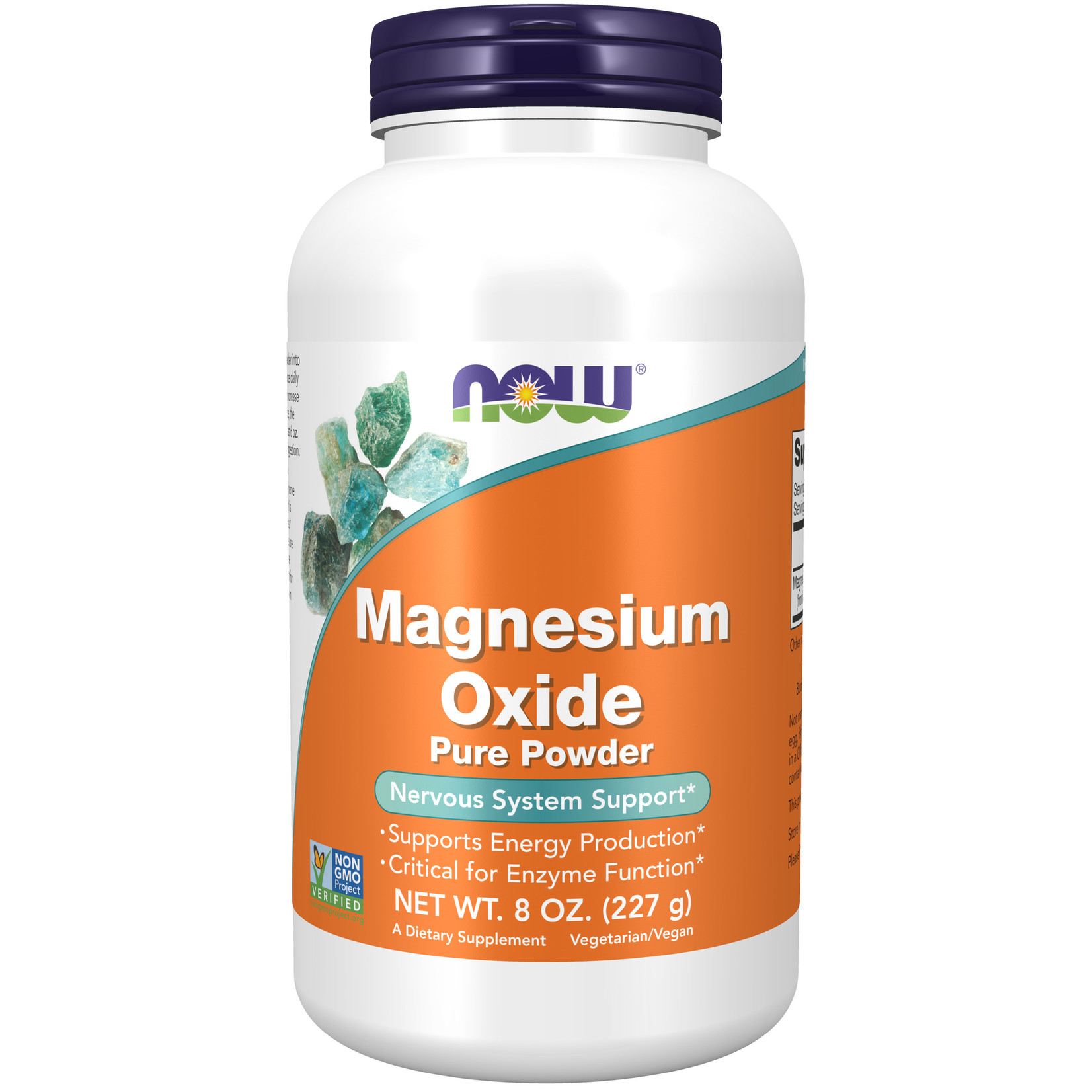 Now Now - Magnesium Oxide Powder - 8 oz