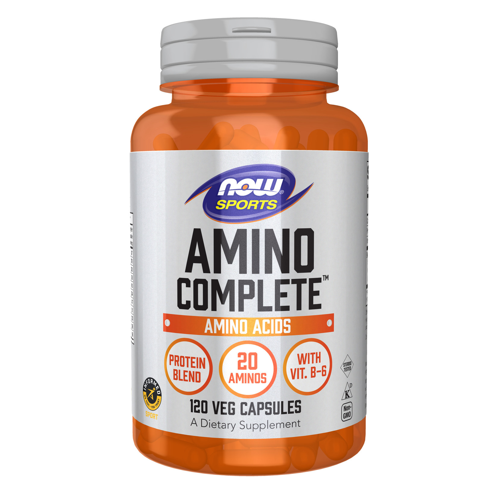 Now Now - Amino Complete - 120 Capsules