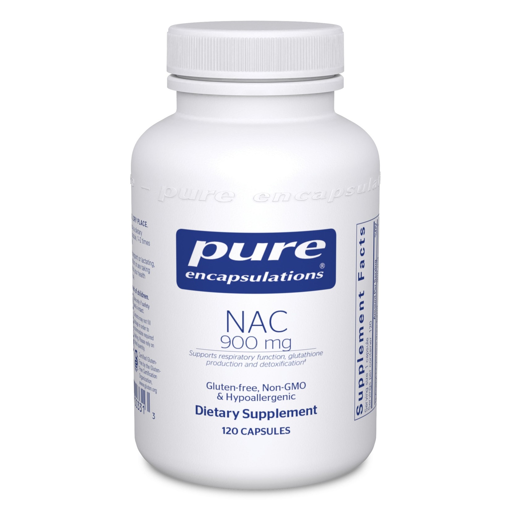 Pure Encapsulations Pure Encapsulations - Nac 900 mg - 120 Capsules