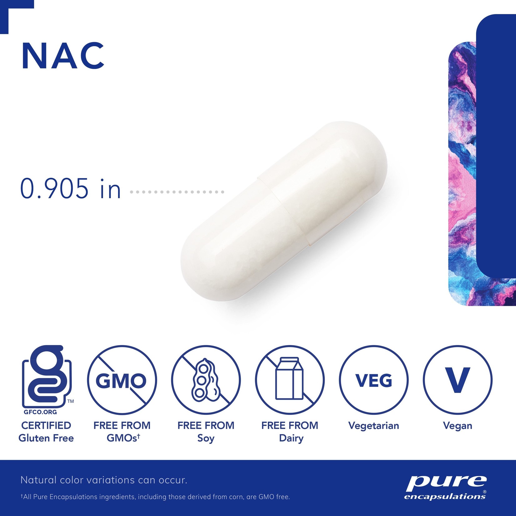Pure Encapsulations Pure Encapsulations - Nac 900 mg - 120 Capsules