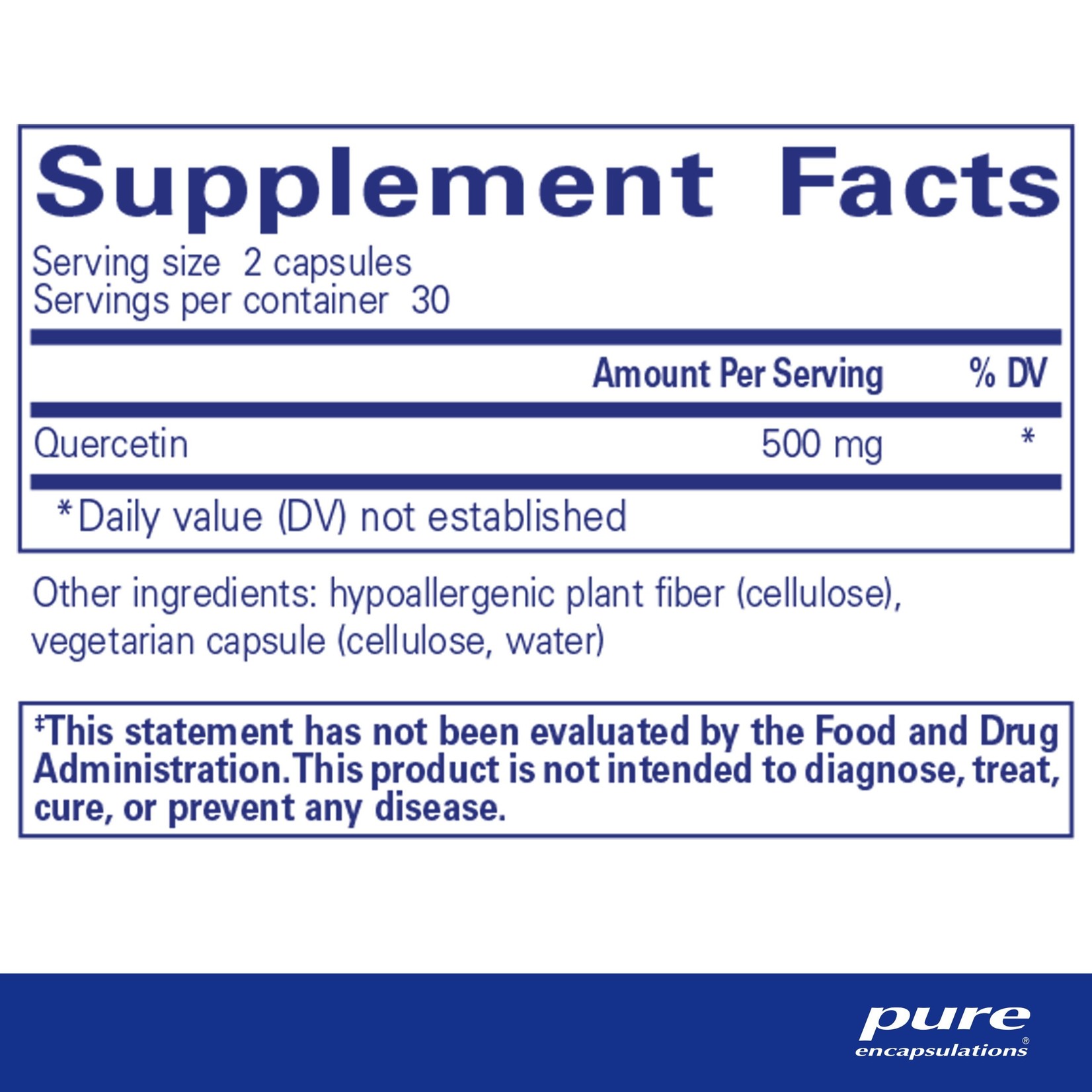 Pure Encapsulations Pure Encapsulations - Quercetin - 120 Capsules