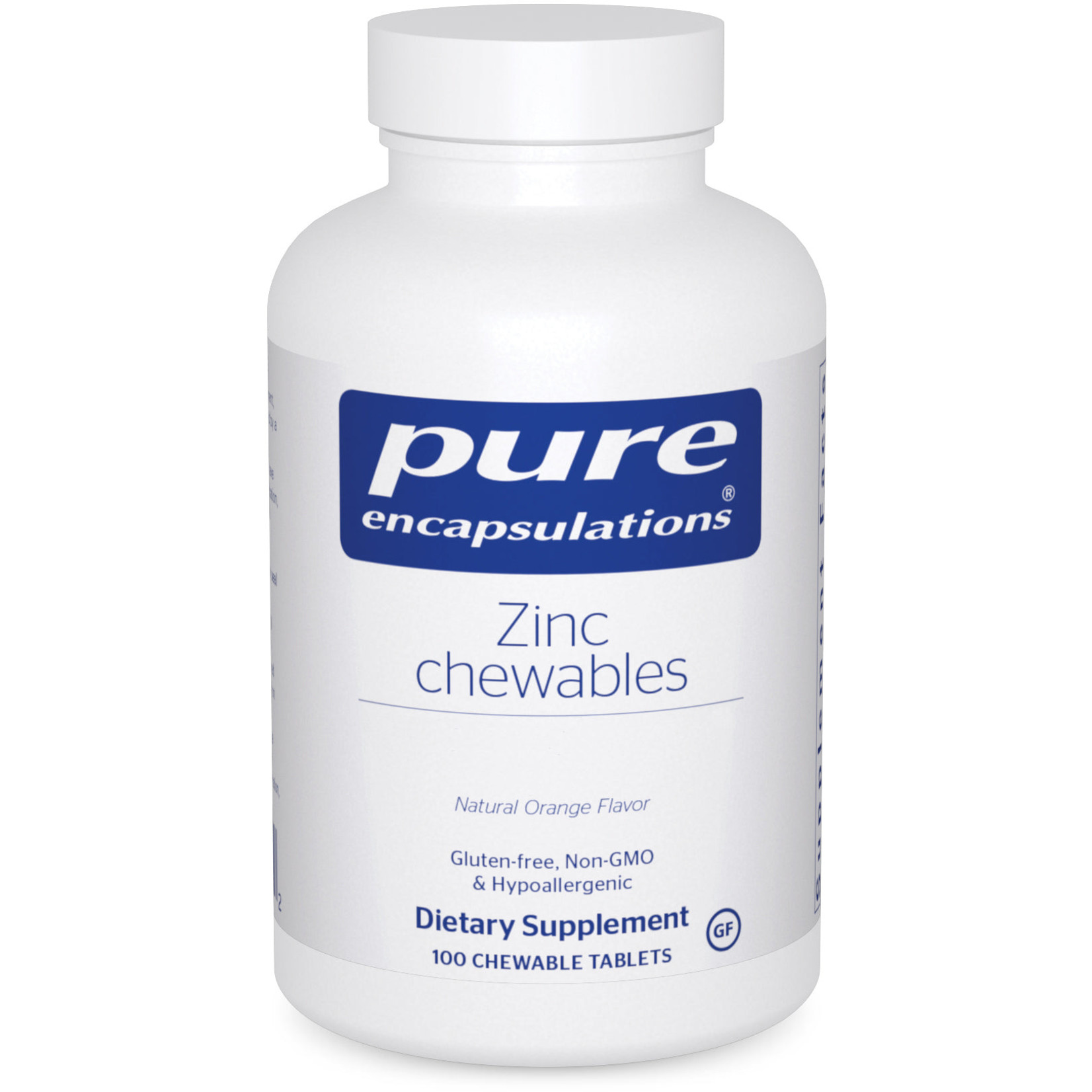 Pure Encapsulations Pure Encapsulations - Zinc Chewables - 100 Tablets