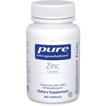 Pure Encapsulations Zinc Citrate - 180 Capsules