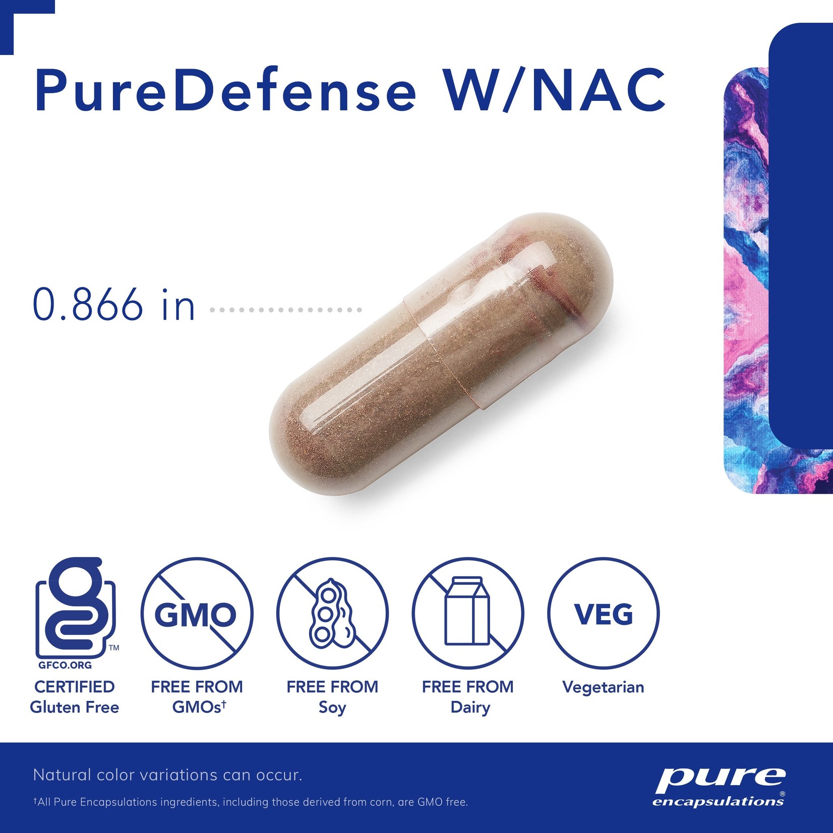 Pure Encapsulations Pure Encapsulations - Pure Defense with NAC - 120 Veg Capsules