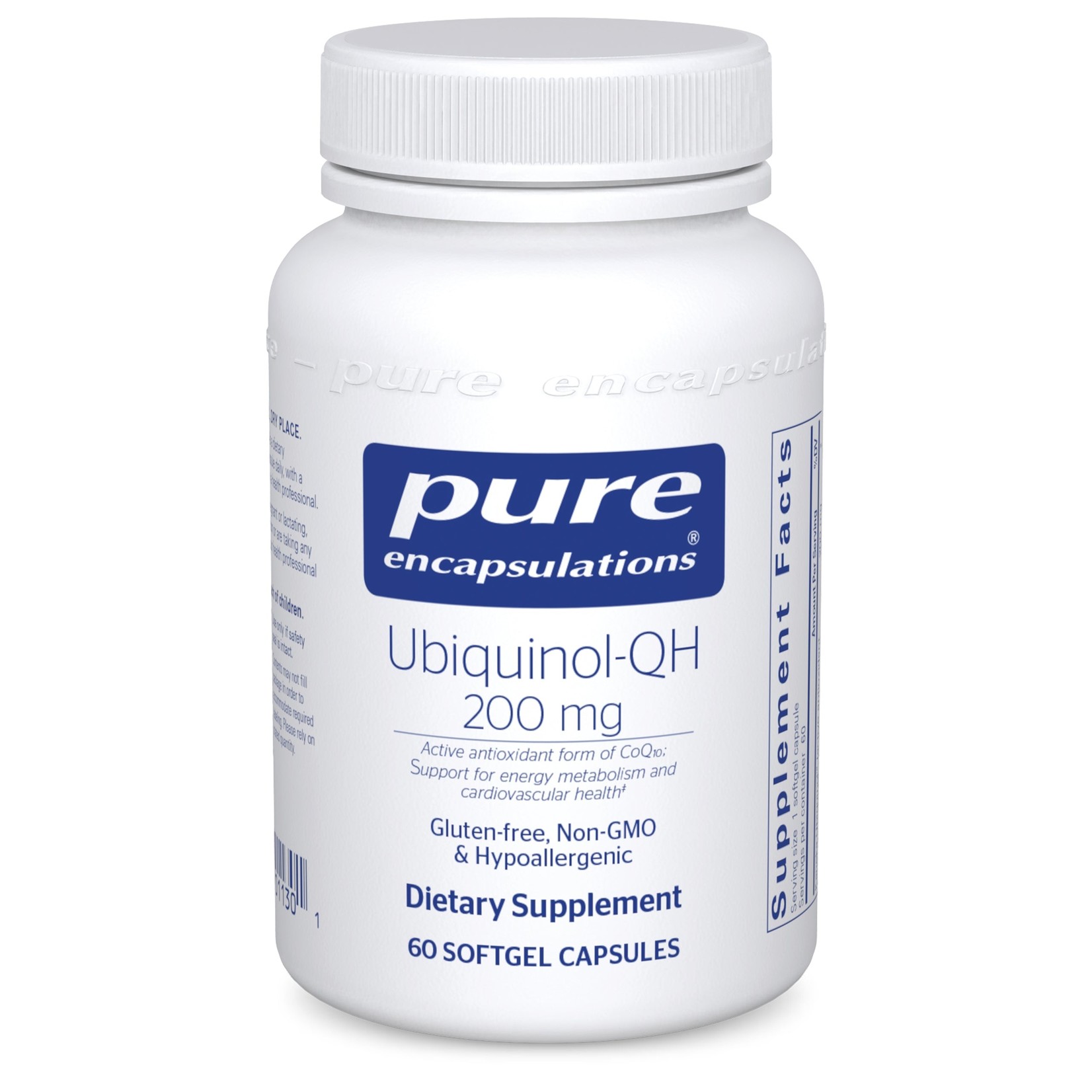 Pure Encapsulations Pure Encapsulations - Ubiquinol 200mg - 60 Veg