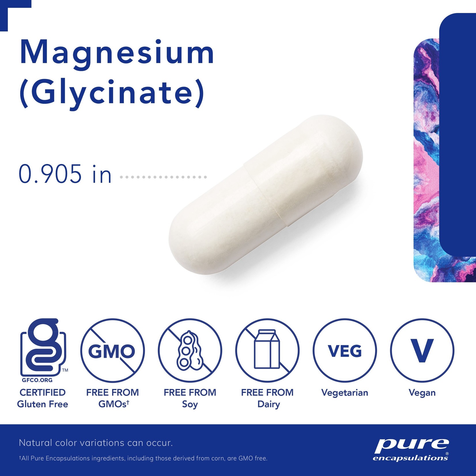 Pure Encapsulations Pure Encapsulations - Magnesium Glycinate - 180 Veg Capsules