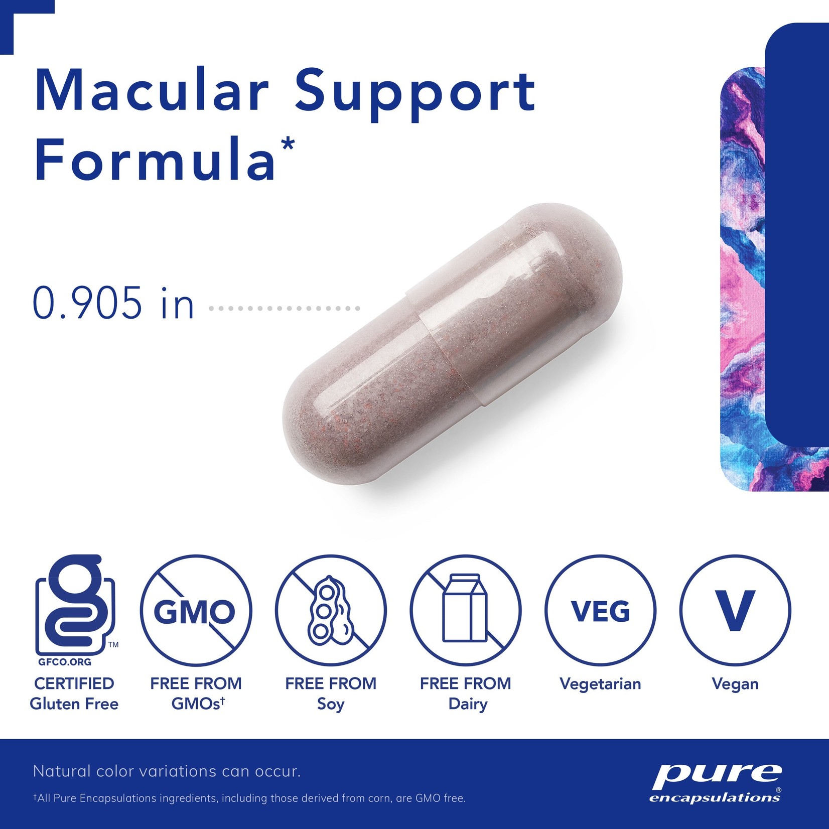 Pure Encapsulations Pure Encapsulations - Macular Support Formula - 60 Capsules