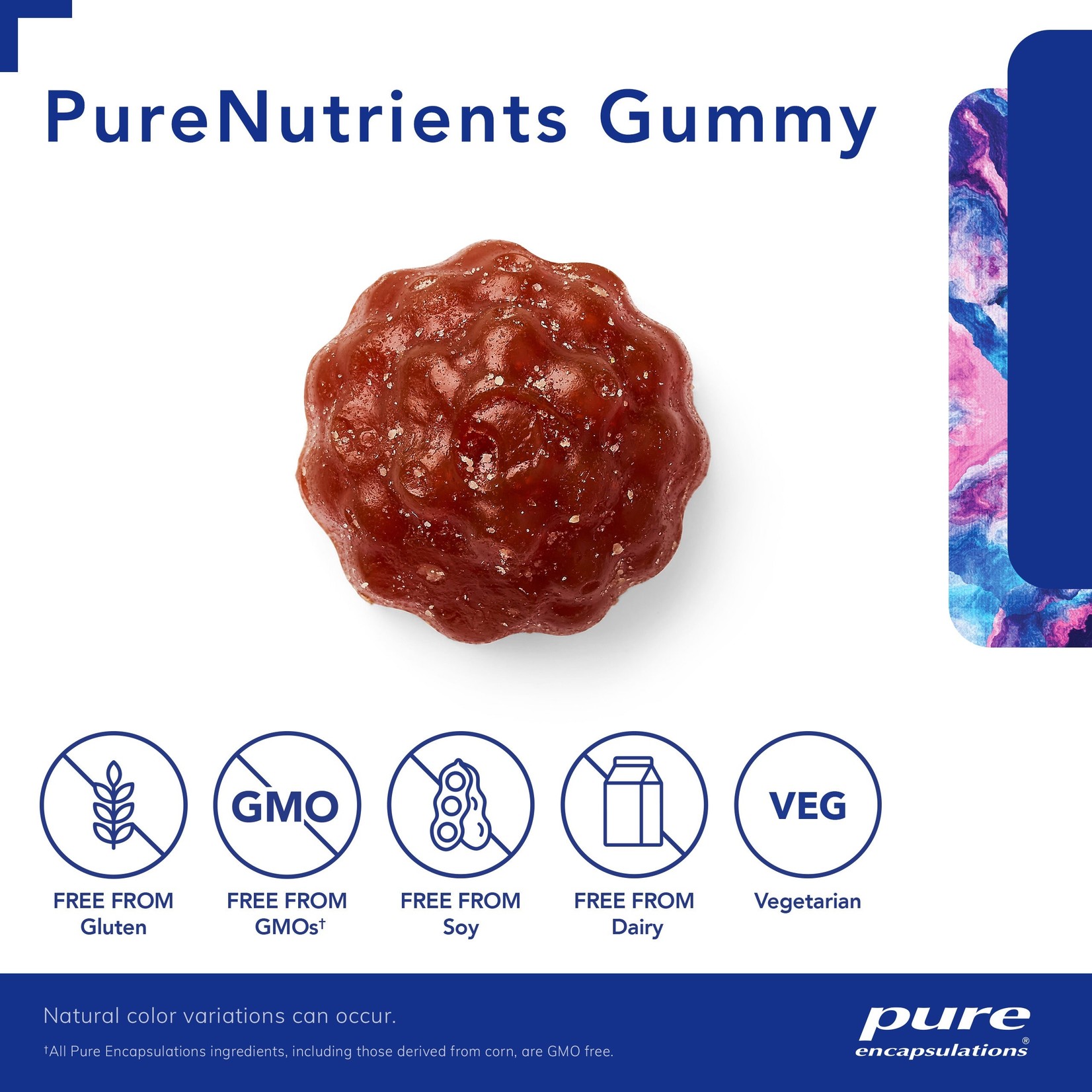 Pure Encapsulations Pure Encapsulations - Pure Nutrients Gummy - 100 Gummies