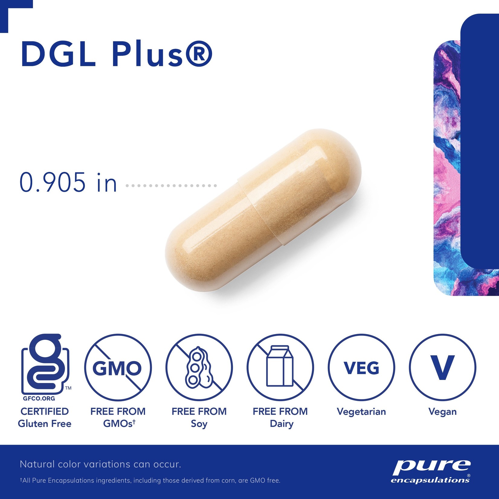 Pure Encapsulations Pure Encapsulations - Dgl Plus - 60 Capsules