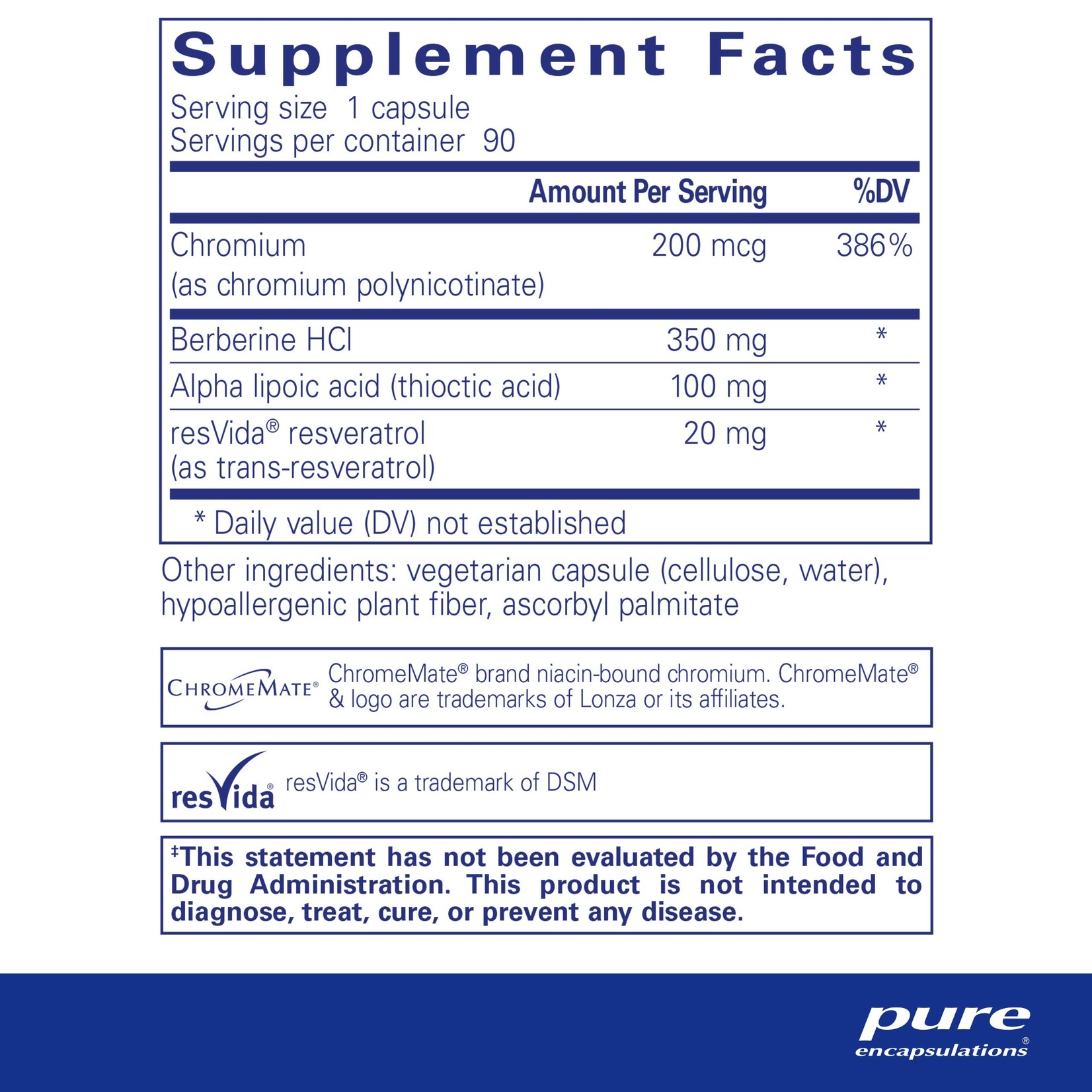 Pure Encapsulations Pure Encapsulations - Metabolic Xtra - 90 Capsules