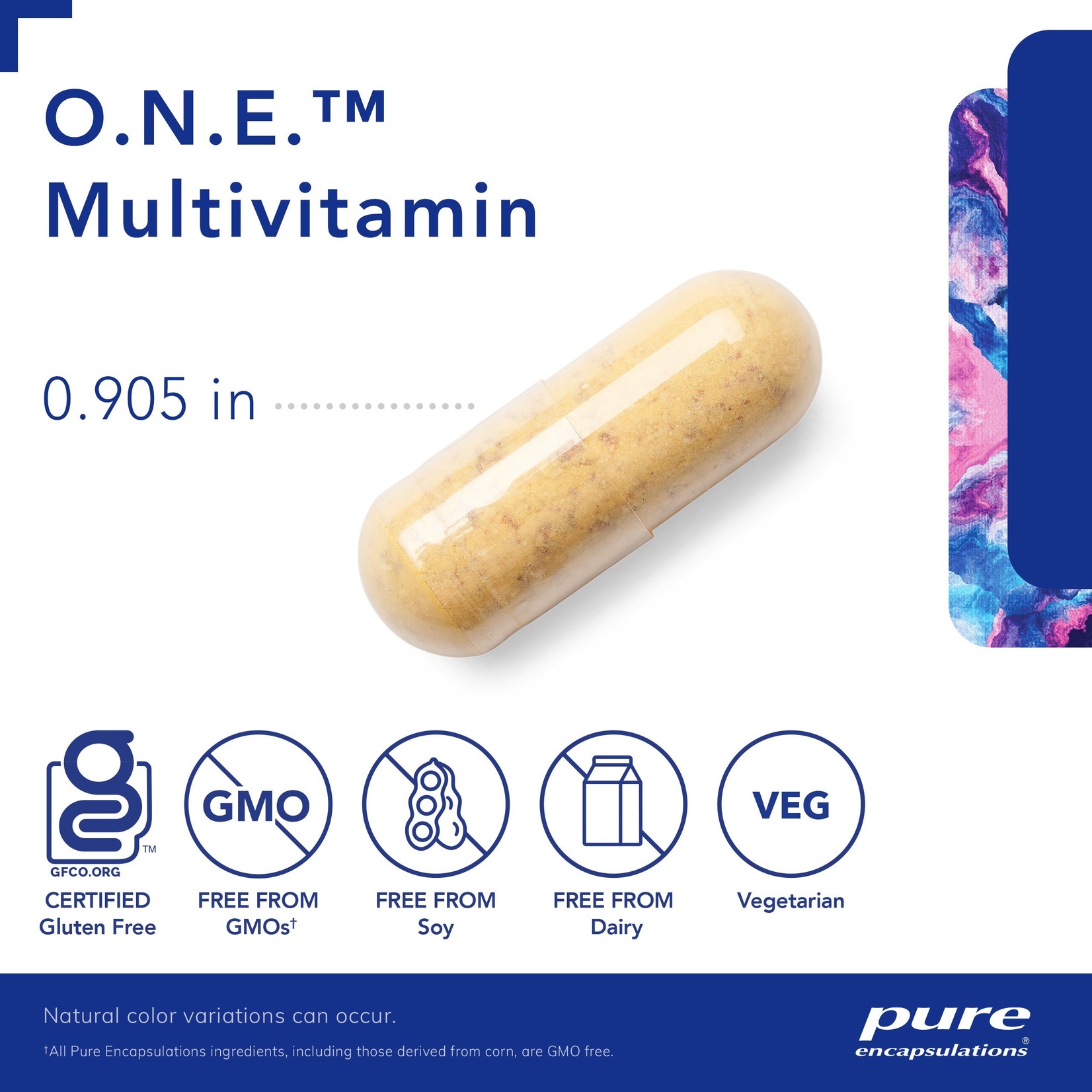 Pure Encapsulations Pure Encapsulations - One Multivitamin - 60 Capsules