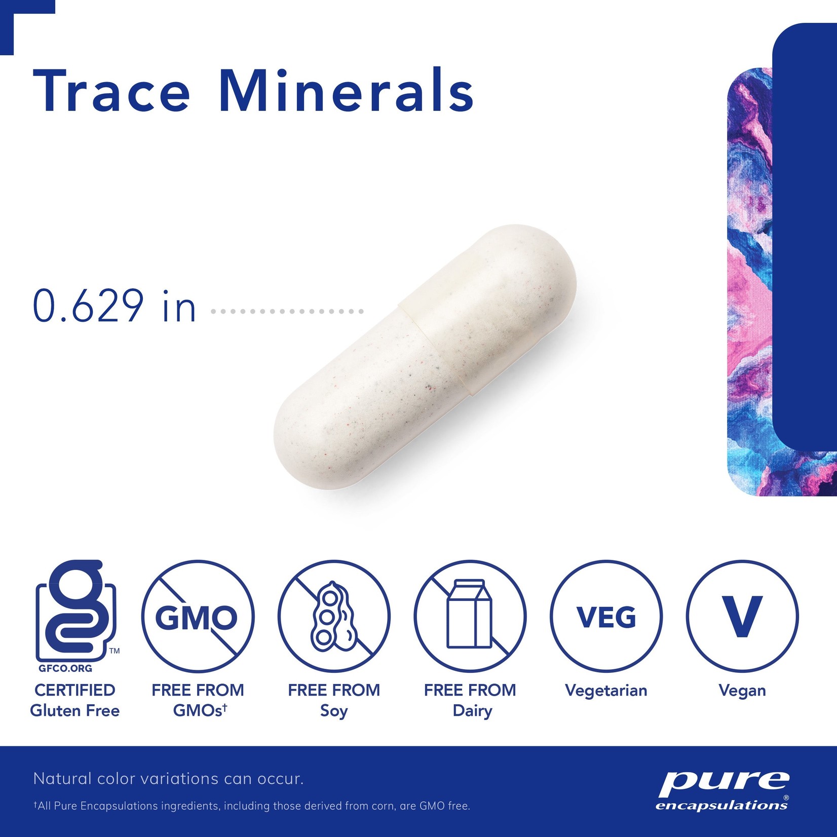 Pure Encapsulations Pure Encapsulations - Trace Minerals - 60 Capsules
