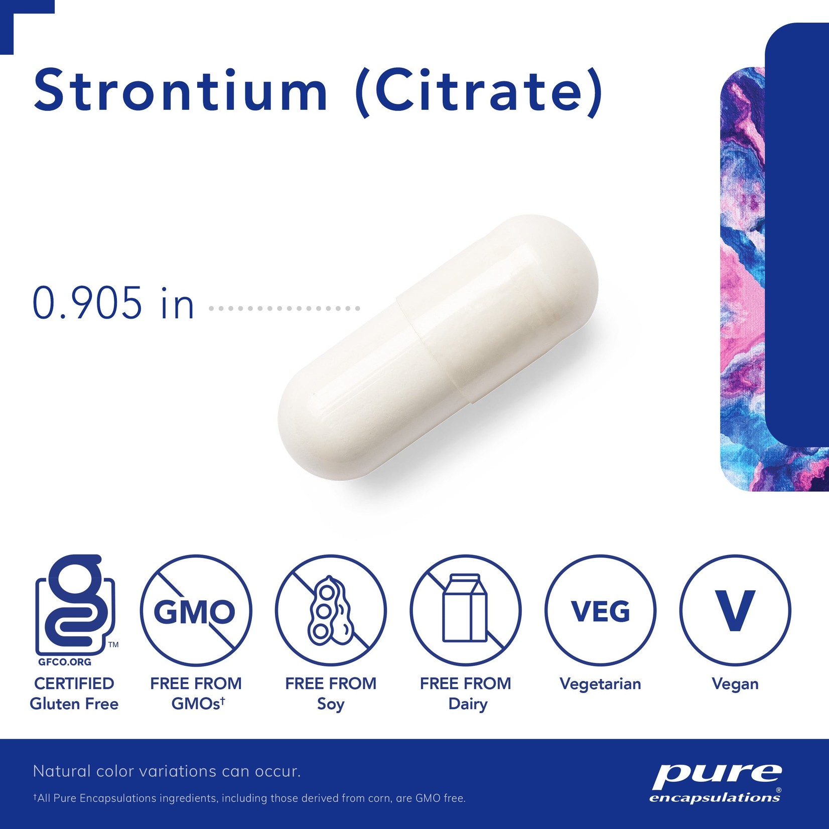 Pure Encapsulations Pure Encapsulations - Strontium Citratev - 90 Capsules