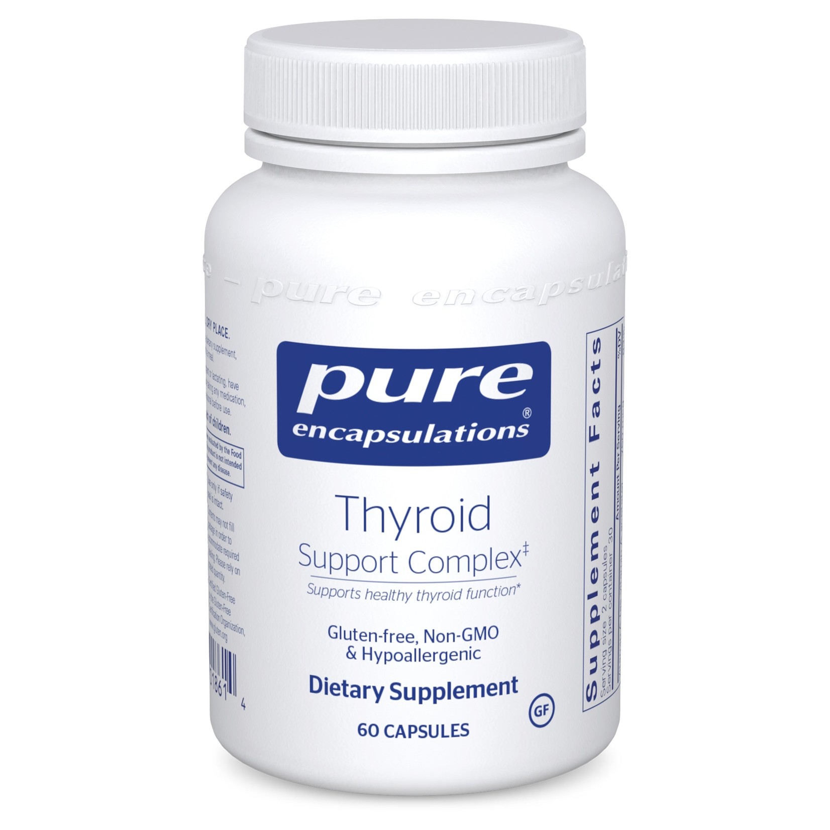 Pure Encapsulations Pure Encapsulations - Thyroid Support - 60 Capsules