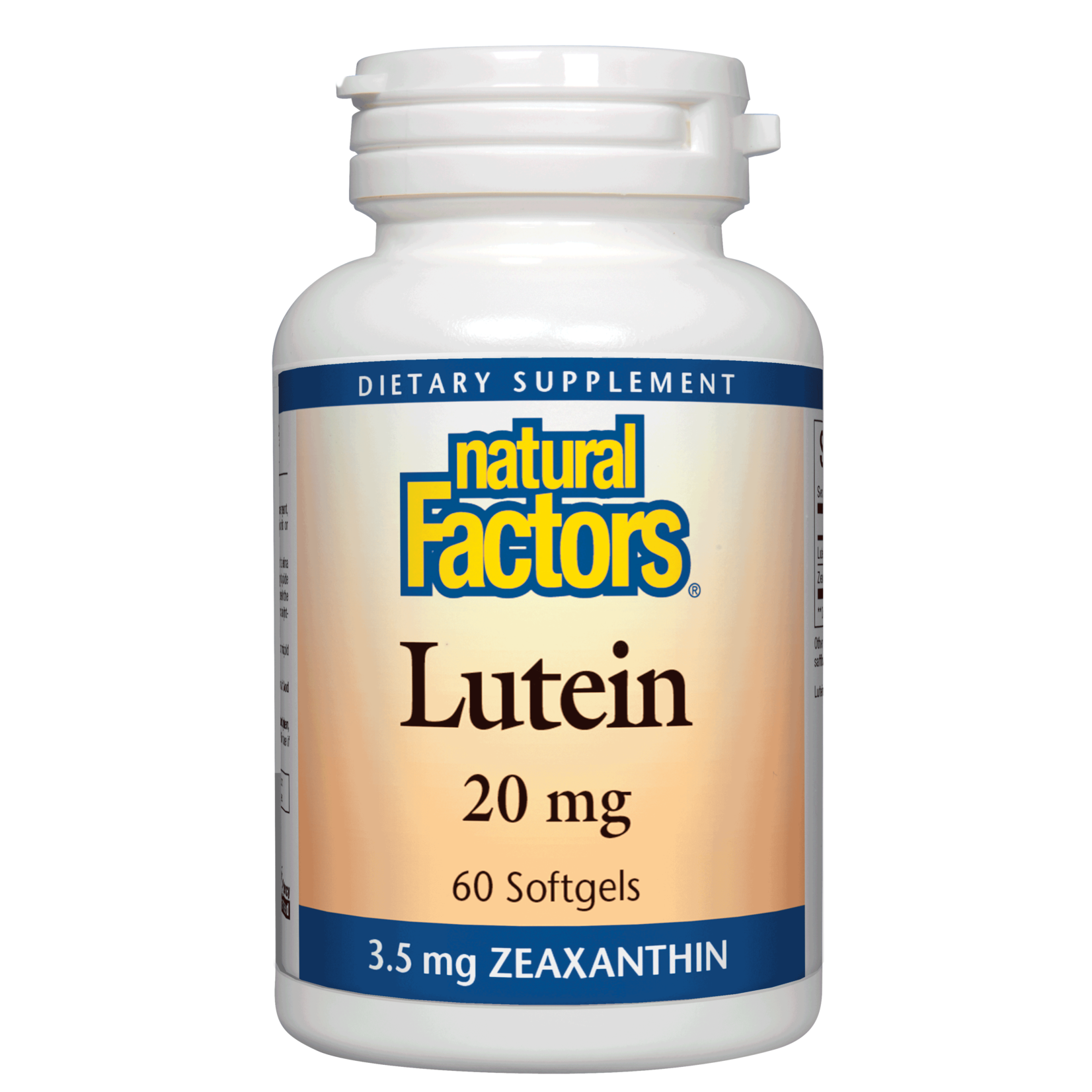 Natural Factors Natural Factors - Lutein 20 mg - 60 Softgels