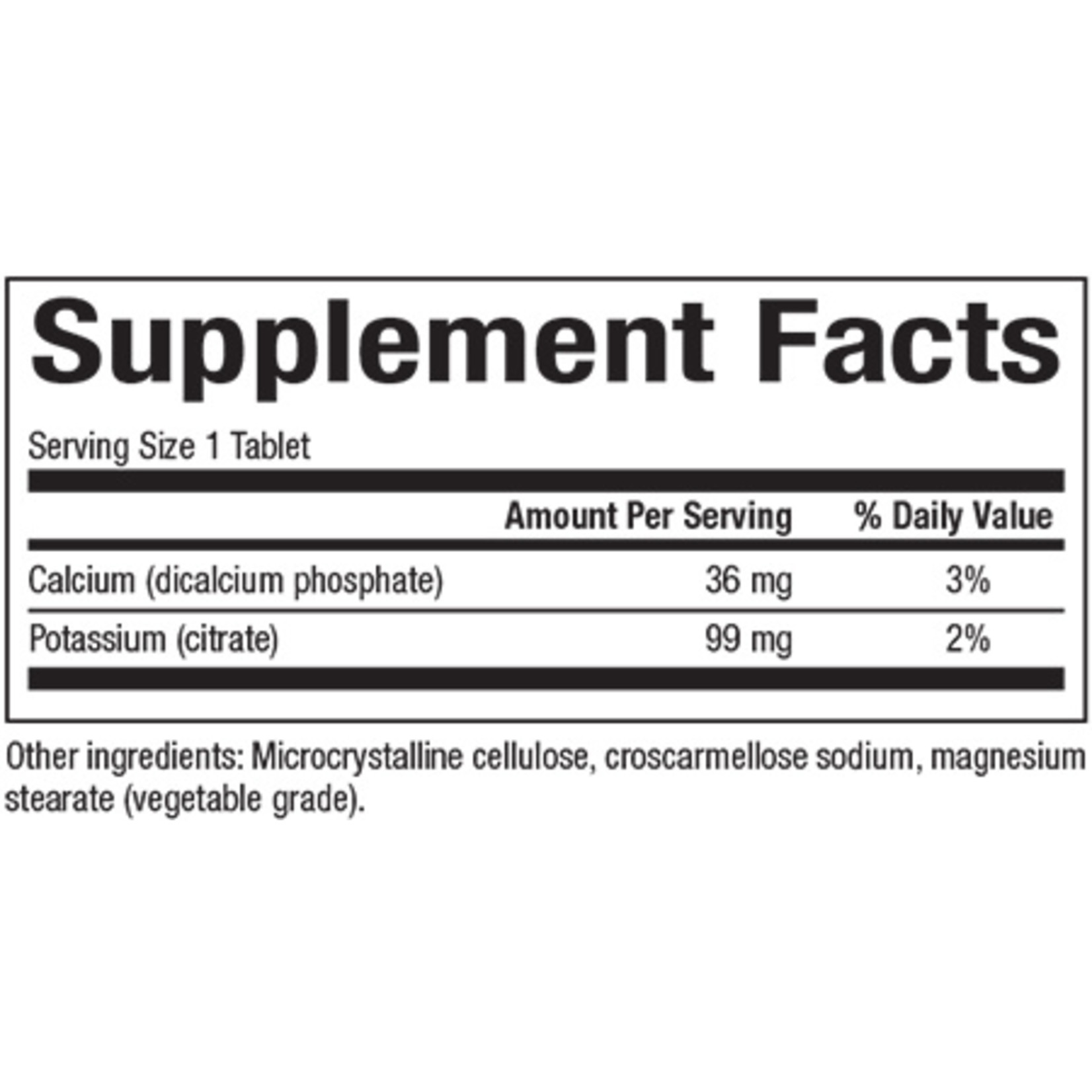 Natural Factors Natural Factors - Potassium Citrate 99 mg - 90 Tablets