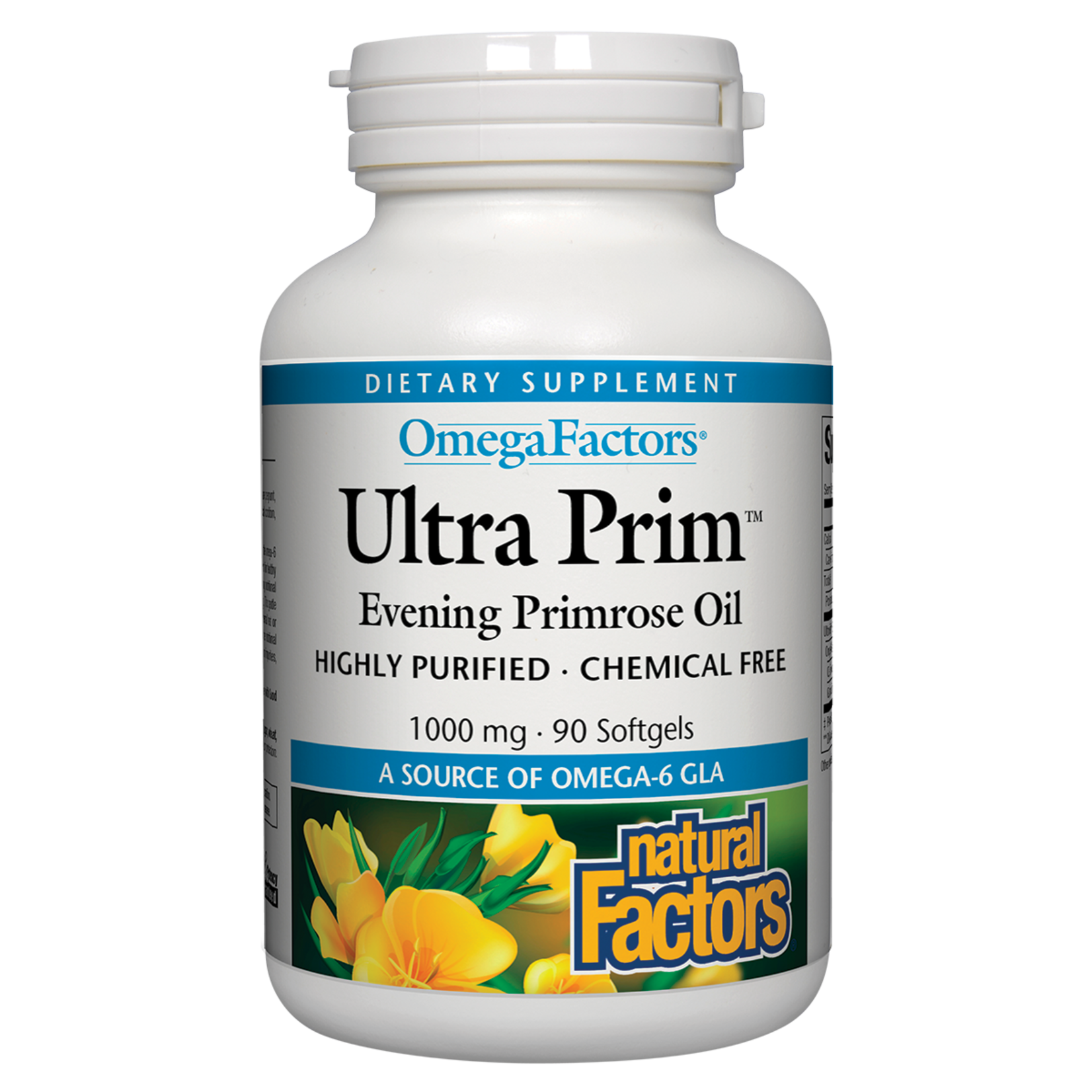 Natural Factors Natural Factors - Ultra Prim Even Prim Oil 1000 mg 100 mg Gla - 90 Softgels
