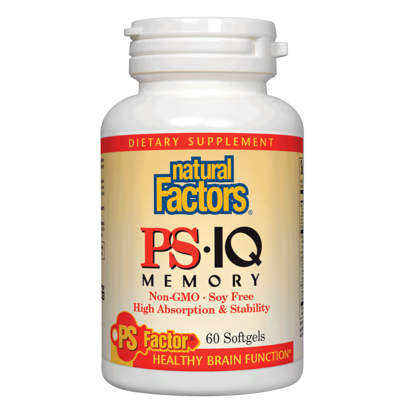 Natural Factors Natural Factors - PS IQ 25 mg - 60 Softgels