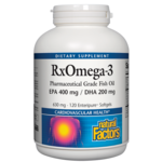 Natural Factors Rx Omega-3 Epa 400 mg Dha 200 mg Enteripure - 120 Softgels