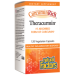 Natural Factors Curcuminrich Theracurmin - 120 Veg Capsules