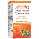 Natural Factors Curcuminrich Double Strength Theracurmin - 60 Veg Capsules