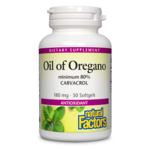 Natural Factors Oil Of Oregano 180 mg - 30 Softgels