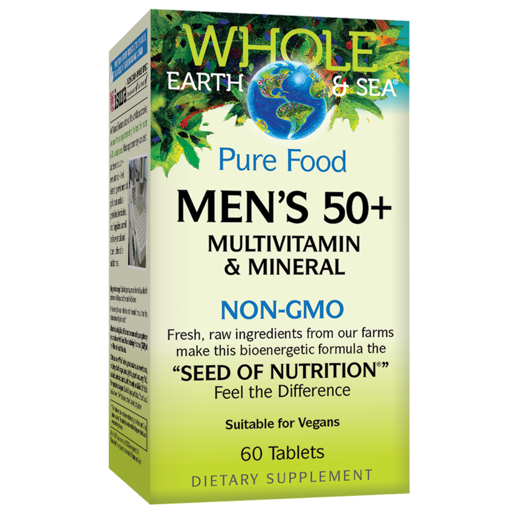 Natural Factors Natural Factors - WE&S Mens 50+ Multi - 60 Tablets