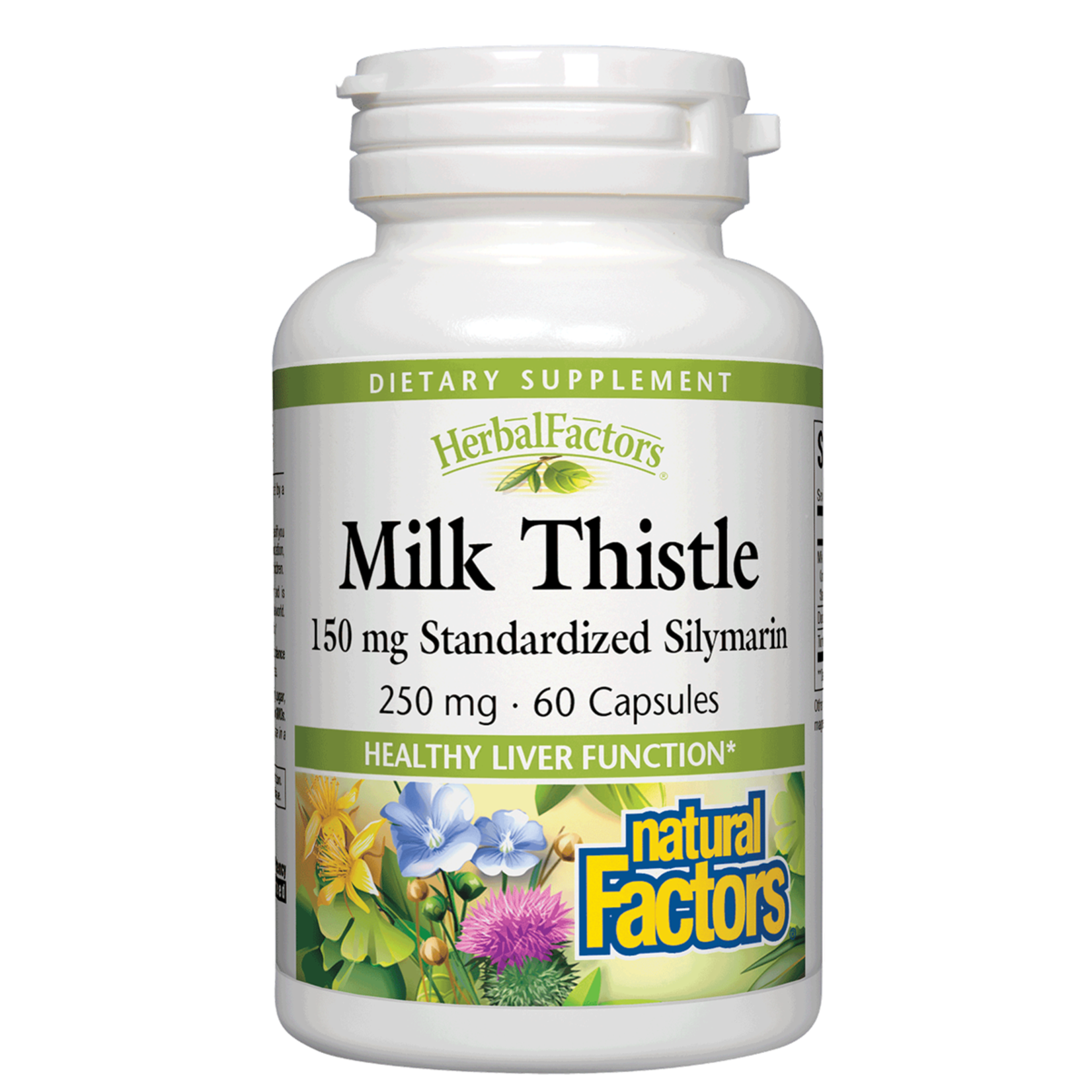 Natural Factors Natural Factors - Milk Thistle 250 mg  60 Capsules