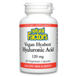 Natural Factors Hyabest Hyaluronic Acid 120 mg - 60 Veg Capsules