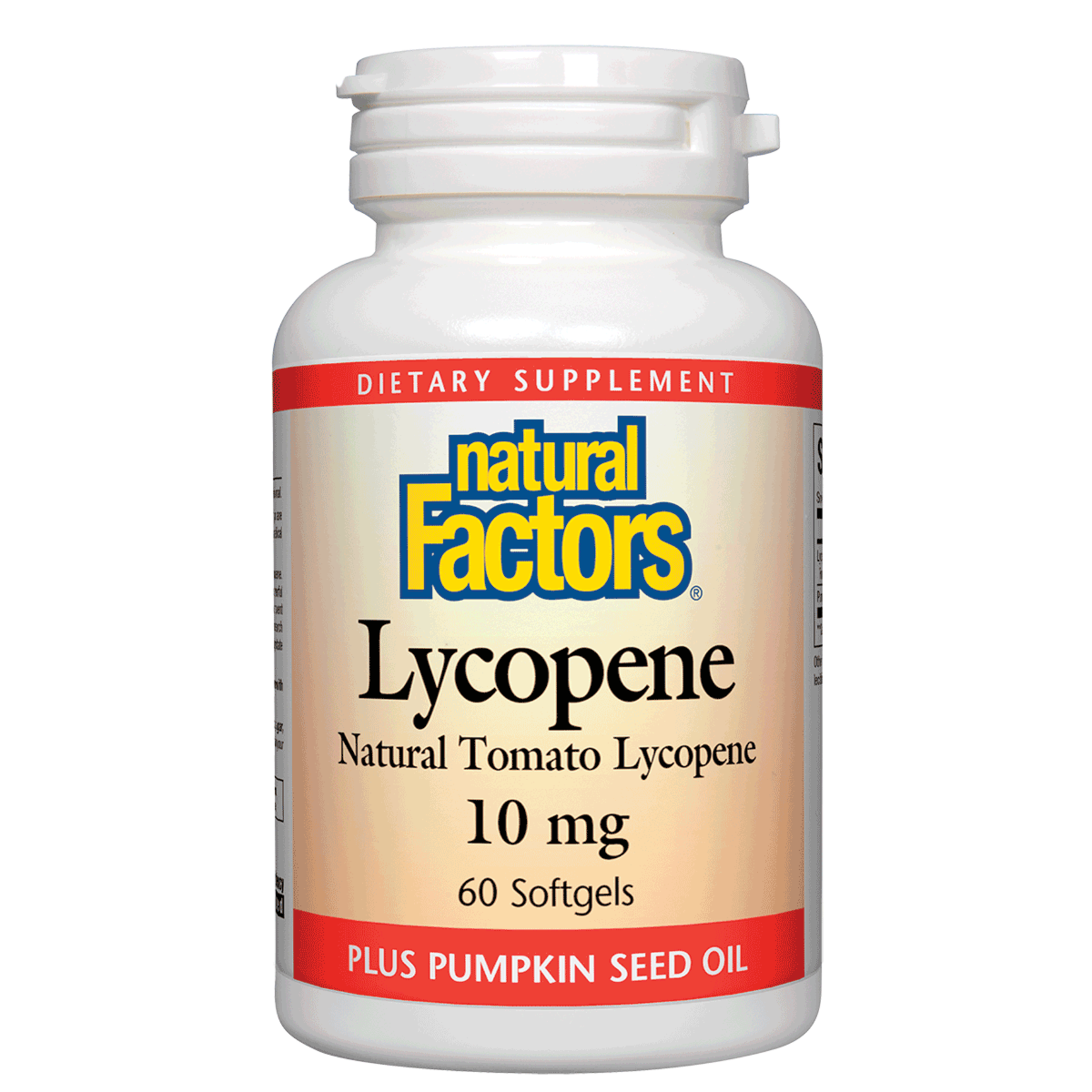 Natural Factors Natural Factors - Lycopene 10 mg - 60 Softgels