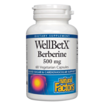 Natural Factors Wellbex Berberine - 60 Veg Capsules