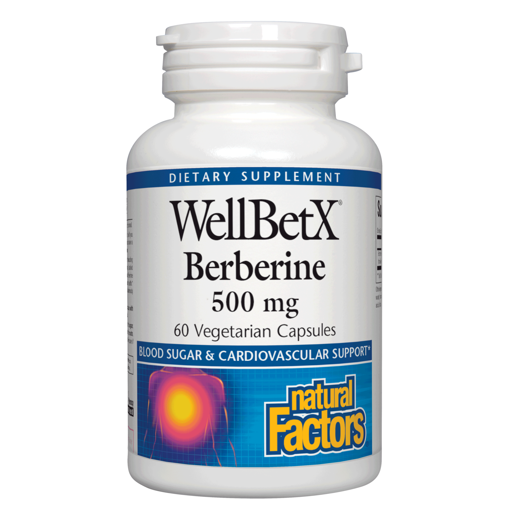 Natural Factors Natural Factors - Wellbex Berberine - 60 Veg Capsules