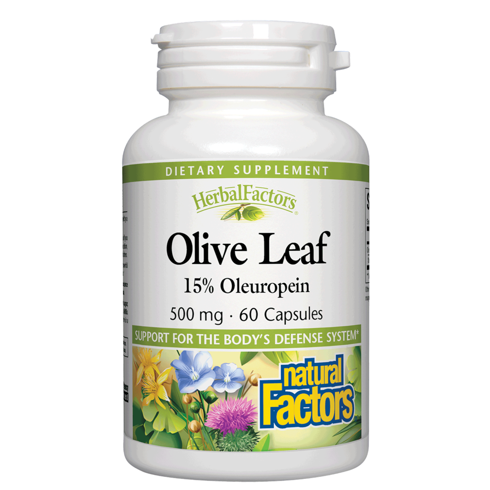 Natural Factors Natural Factors - Olive Leaf Extract - 60 Veg Capsules