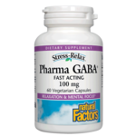 Natural Factors Stress-Relax Pharma Gaba - 60 Capsules