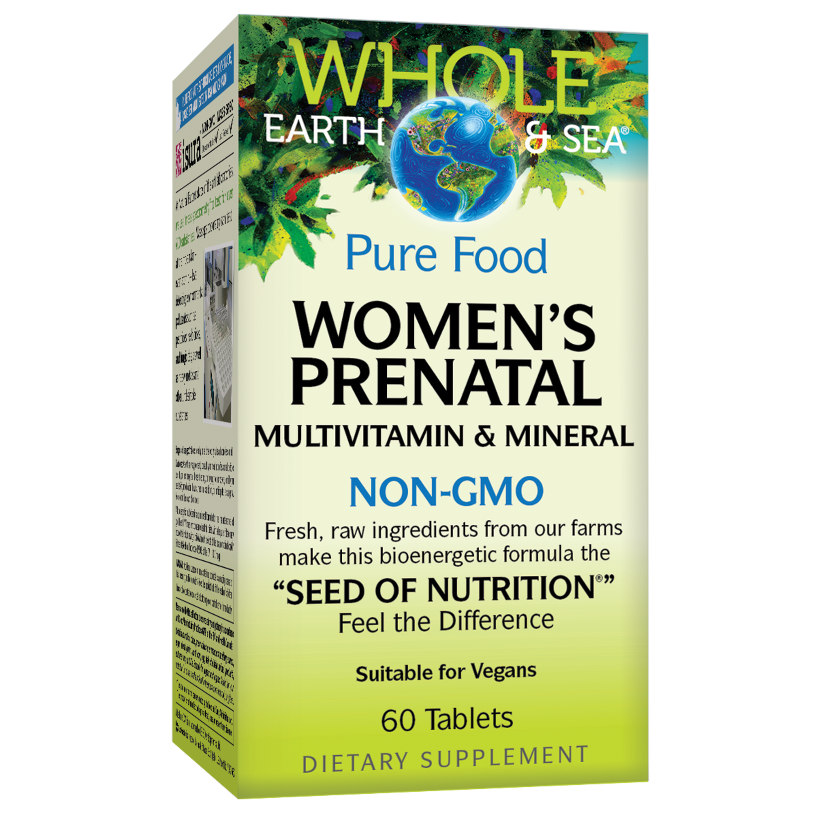 Natural Factors Natural Factors - Whole Earth and Sea Womens Prenatal - 60 Tablets