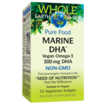 Natural Factors Whole Earth Marine DHA - 30 Softgels