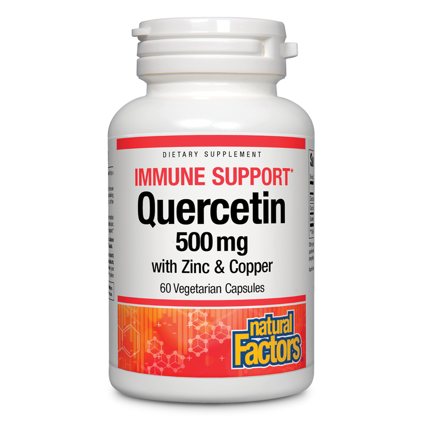 Natural Factors Natural Factors - Quercetin With Copper and Zinc - 60 Veg Capsules