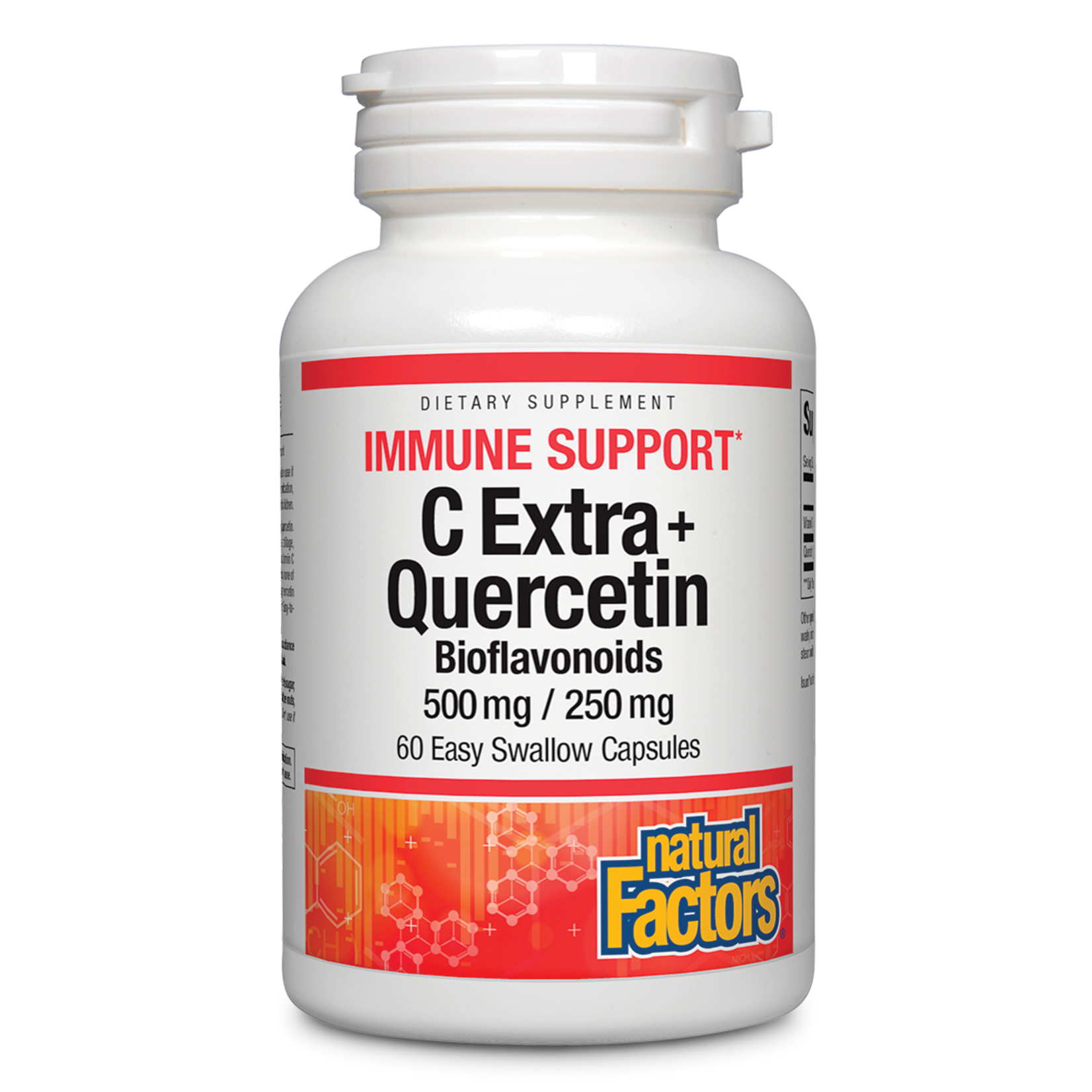 Natural Factors Natural Factors - C Extra+ Quercetin 500mg/250mg - 60 Capsules