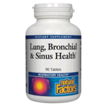 Natural Factors Lung, Bronchial & Sinus - 90 Tablets