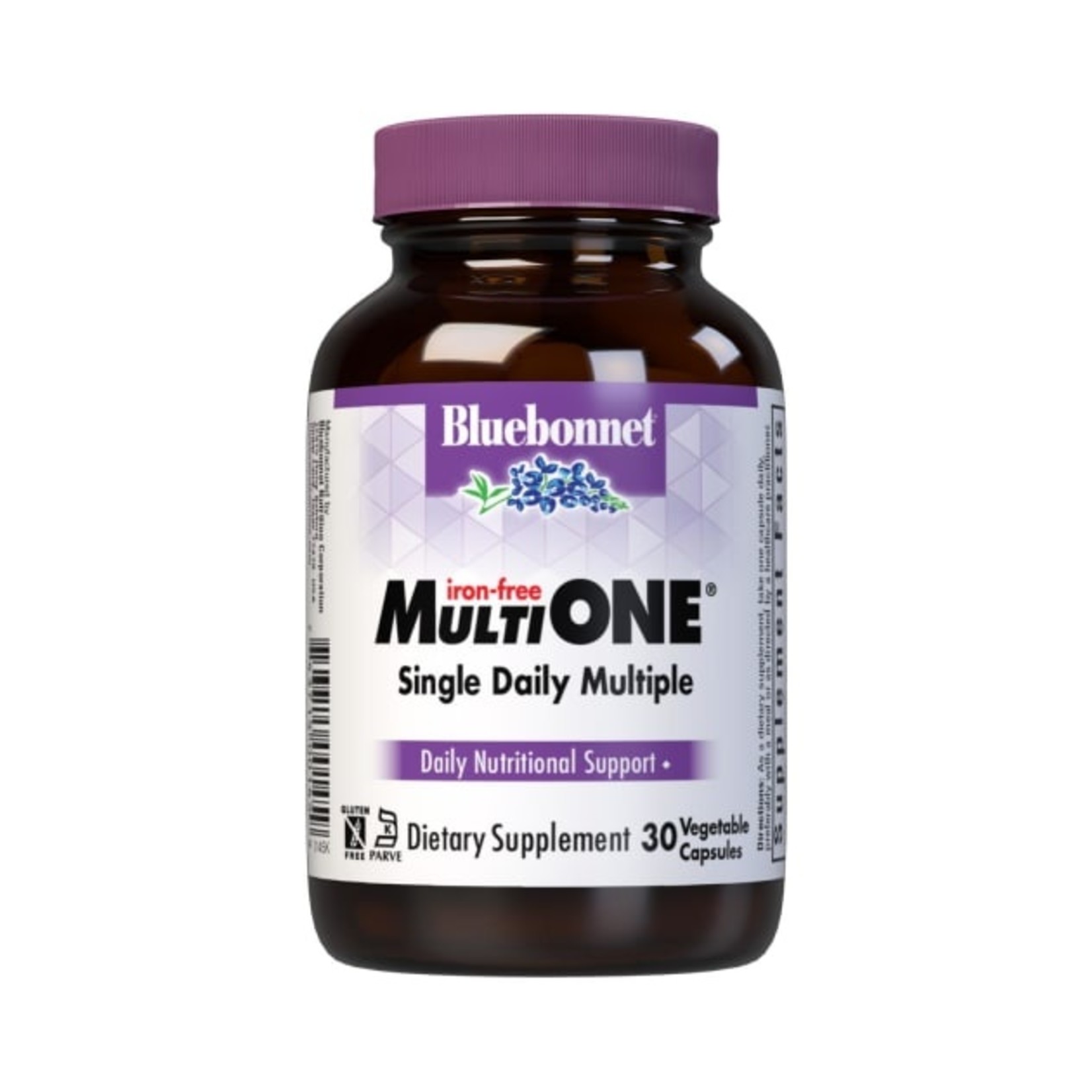 Bluebonnet Bluebonnet - Multi One Iron Free - 30 Veg Capsules