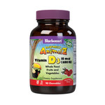 Bluebonnet Super Earth Rainforest Animalz Vitamin D3 Natural Mixed Berry 400 IU - 90 Tablets