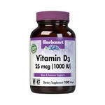 Bluebonnet Vitamin D3 1000 IU - 100 Softgels