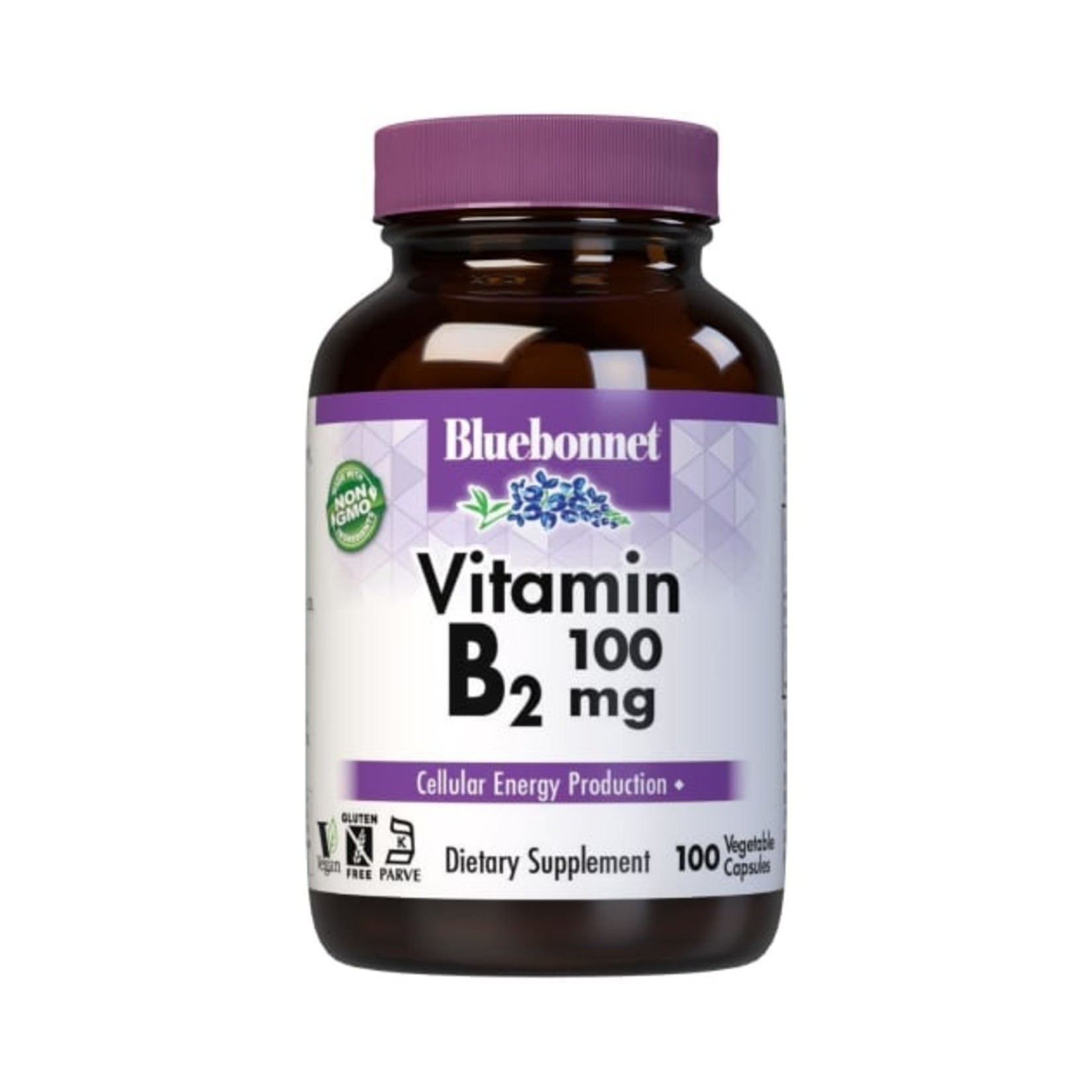 Bluebonnet Bluebonnet - Vitamin B2 - 100 Veg Capsules