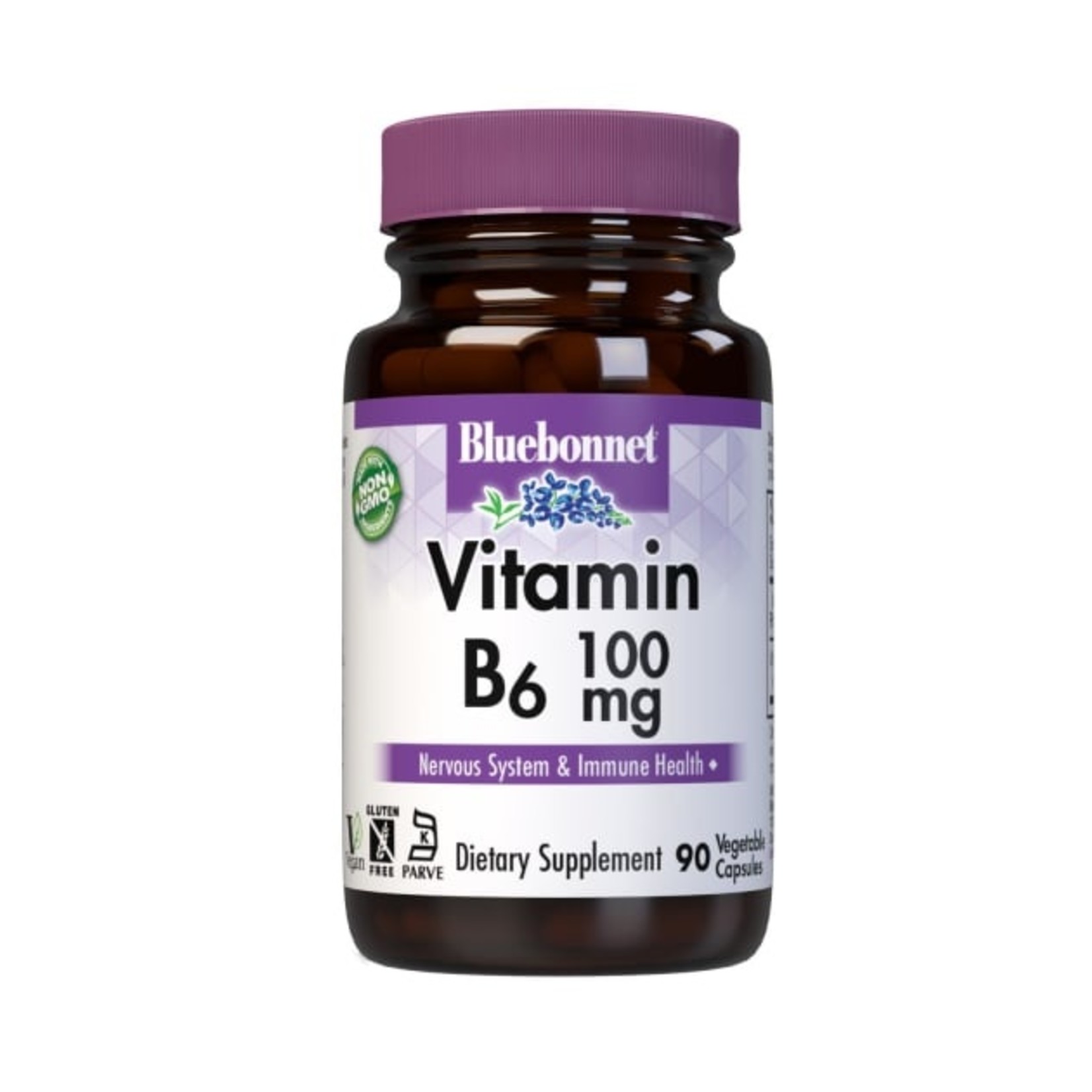 Bluebonnet Bluebonnet - Vitamin B6 100 mg - 90 Veg Capsules